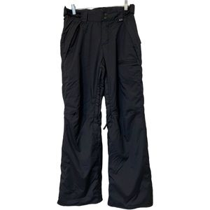 BILLABONG SNOWBOARDING,SKI PANTS IN BLACK SIZE SMALL.WATERPROOF ADJUSTABLE WAIST